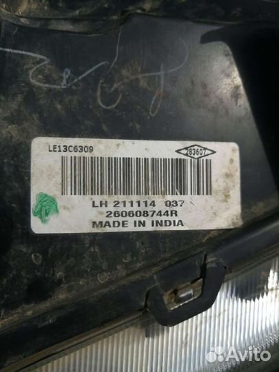 Фара Ниссан Террано d10 2014 - 2023