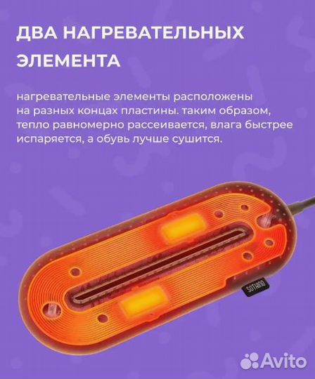 Сушилка для обуви электрическая