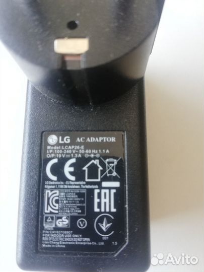 LG Оригинал блок питания