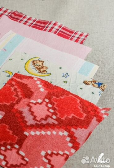 Ветошь фланель цветная опт (х/б). Производитель