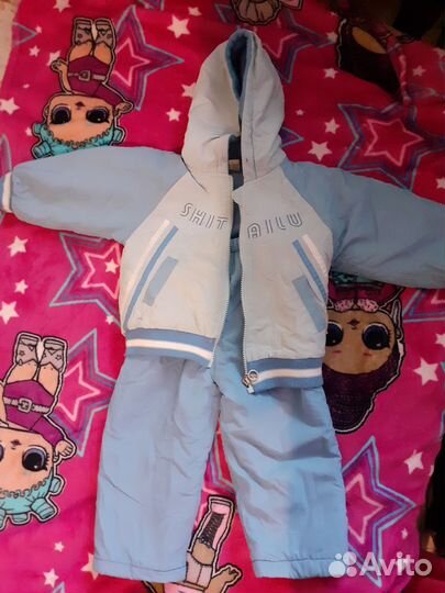 Пакет одежды на мальчика 1-2 года