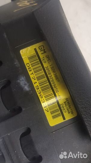 Подушка безопасности водителя Opel Vectra C