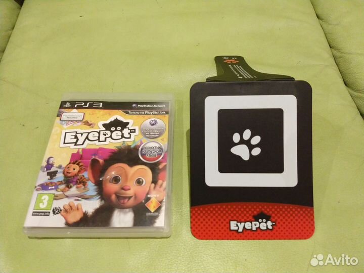 Диск с игрой Eye pet ps3
