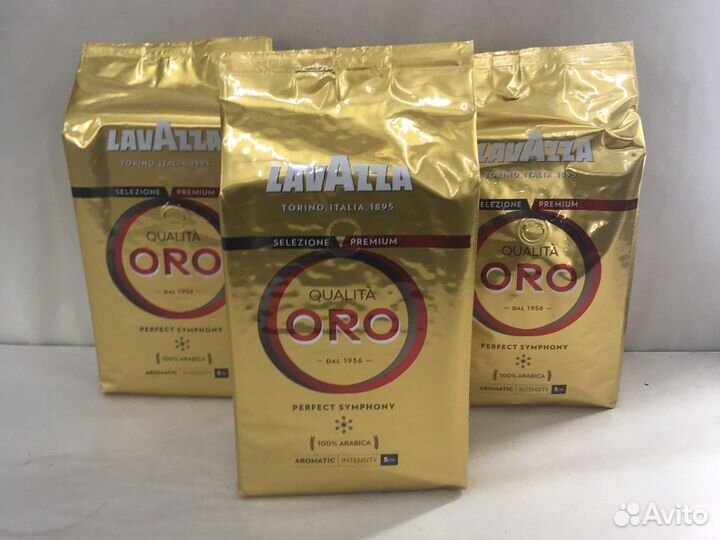 Кофе зерновой Lavazza Qualita Oro 1 кг