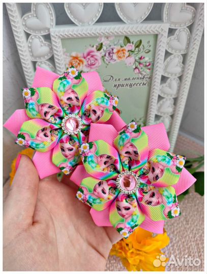 Резинки для волос ручной работы