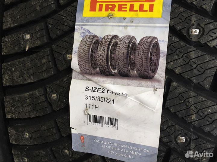 Pirelli Ice Zero 2 315/35 R21 и 275/40 R21 107H