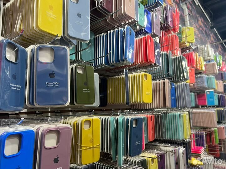 Чехол Silicone case на iPhone от 6-14 ProMax
