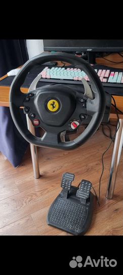 Руль Thrustmaster T80 RW ferrari 488