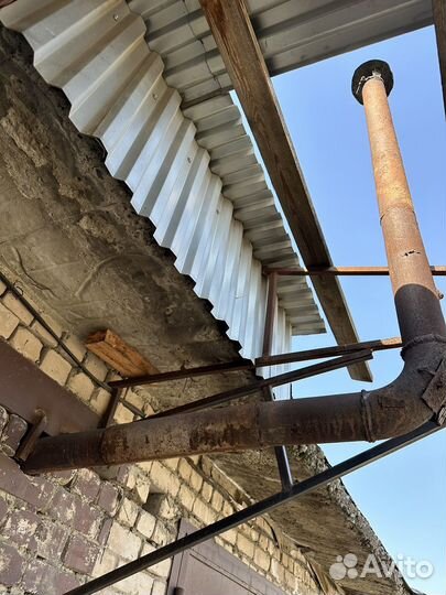 Печь буржуйка для гаража бу