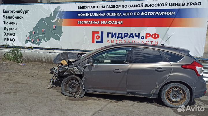 Накладка двери багажника Ford Focus 3 1750205. Красилась. Эмблема с дефектами