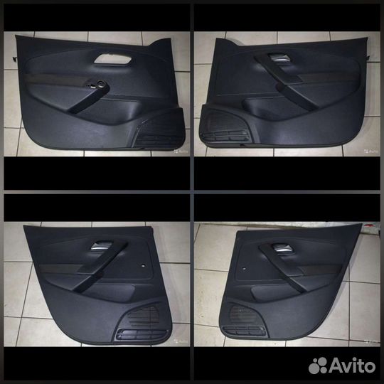 Обшивки карты двери Фольксваген поло 2011