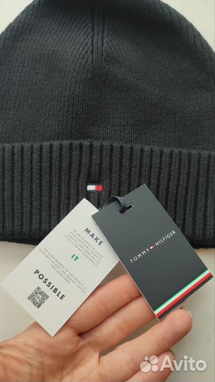 Шапка tommy hilfiger оригинал