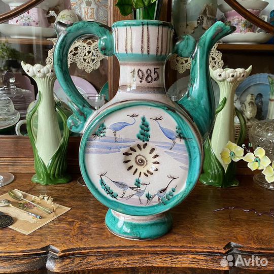 Большой старинный кувшин СССР