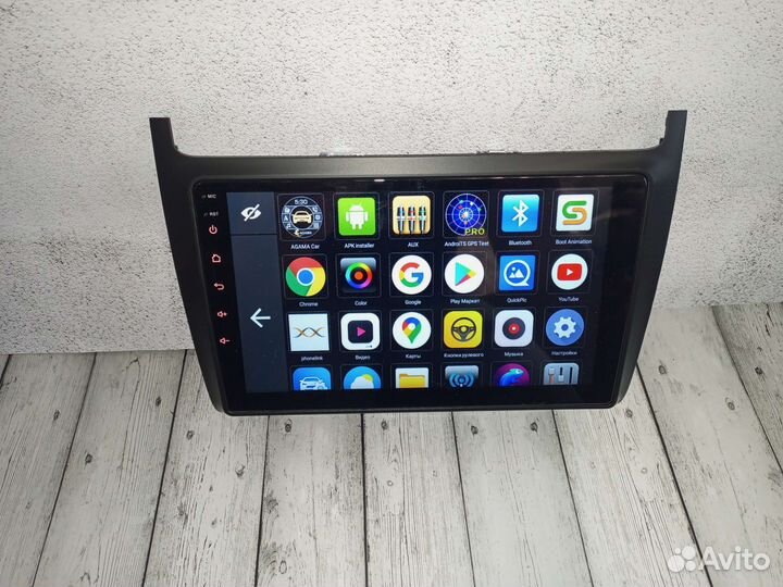 Магнитола Фольксваген Поло андроид IPS экран
