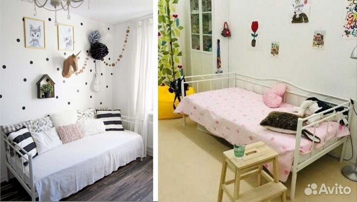 Кровать кушетка IKEA новая белая