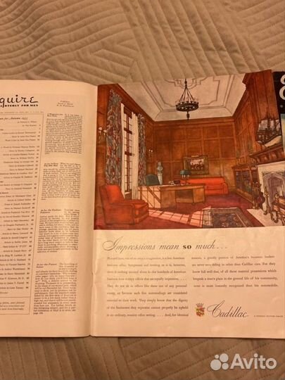 Журнал esquire 1933 год, 1 номер