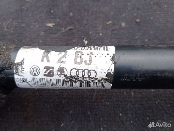 Передний привод полуось ауди а4 б7 2.5tdi МКПП