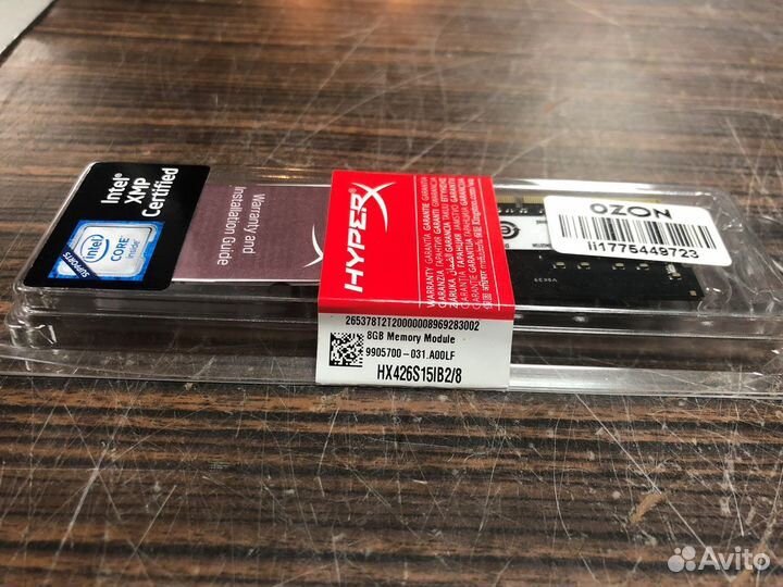 Оперативная память sodimm Kingston HyperX Impact