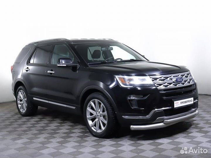 Ford Explorer 3.5 AT, 2018, 122 351 км