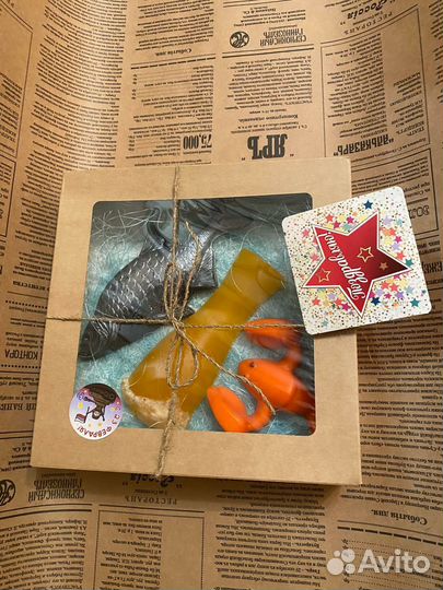 Подарочный набор для мужчин/мыло,ручная работа