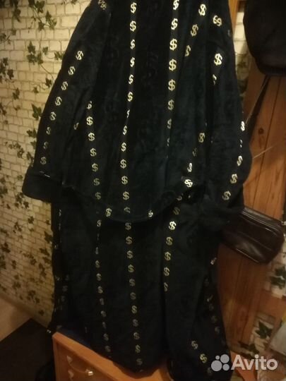 Халат велюровый мужской