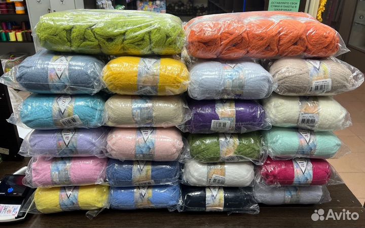 Плюшевые нитки Alize softy mega