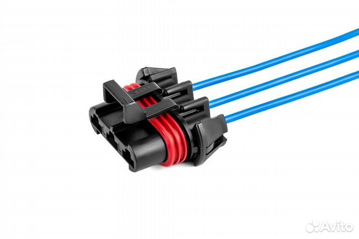 Разъем 12124685 3-х конт. к мотору вентилятора hel