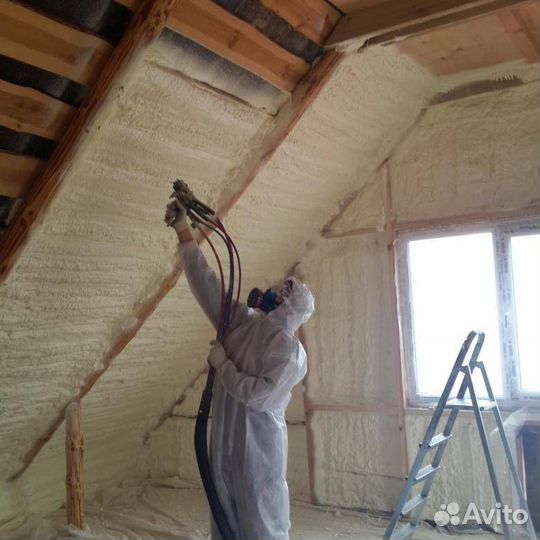 Утепление пенополиуретаном внутренних стен дома