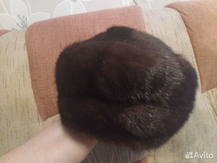 Шапка норковая женская