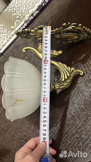 Бра настенное круглое бу