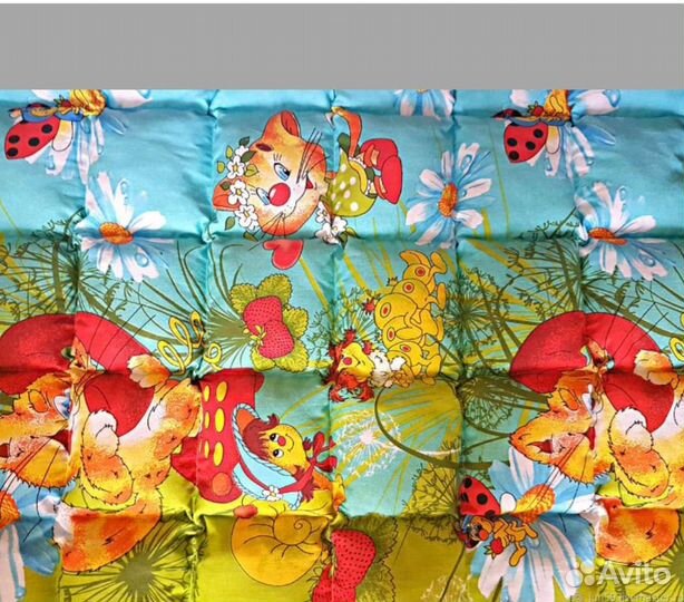 Детское одеяло ручной работы 