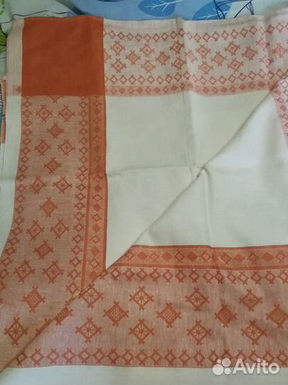 Скатерть новая льняная, СССР