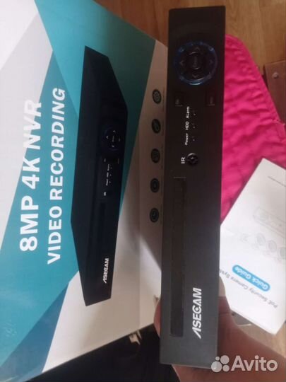 Видеорегистратор Asecam 4k 8ch NVR POE