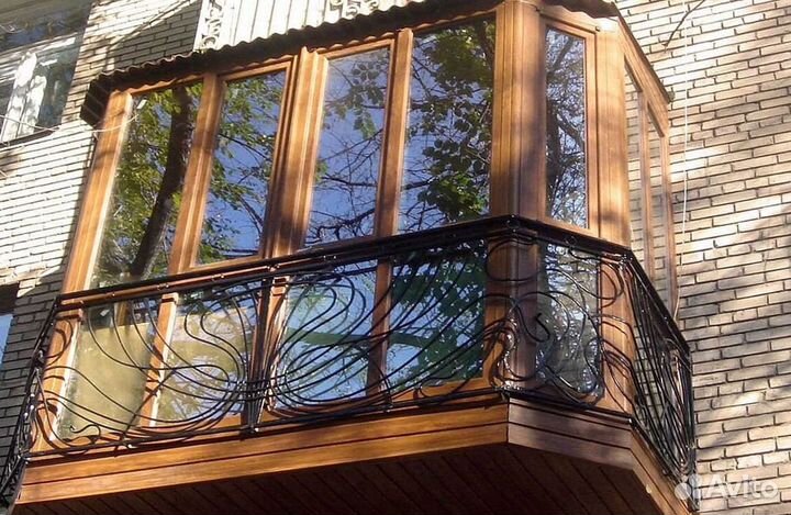 Остекление балконов и лоджий в рассрочку M4704