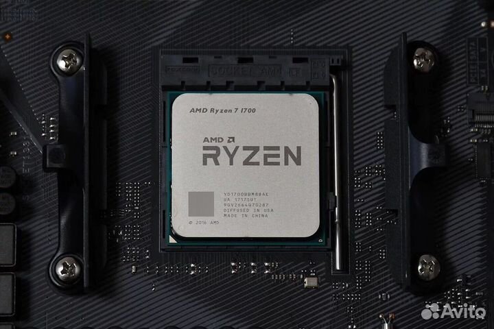 Процессор ryzen 7 1700 с кулером