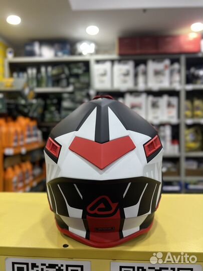 Мотошлем кроссовый Acerbis X-Track 22-06 Black/Red