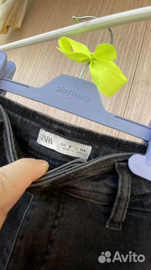 Джинсы палаццо на девочку Zara 134