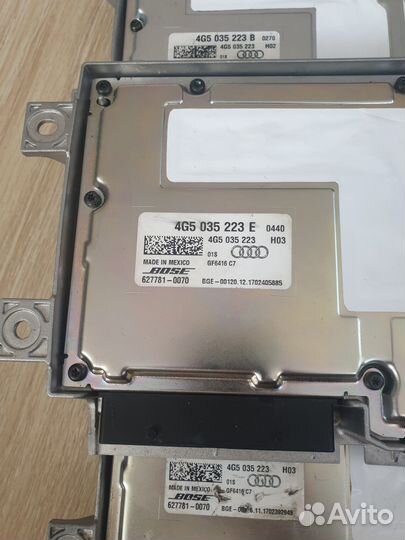 Усилитель bose MIB A6 A7 RS6 RS7 Porsche 4G5035223