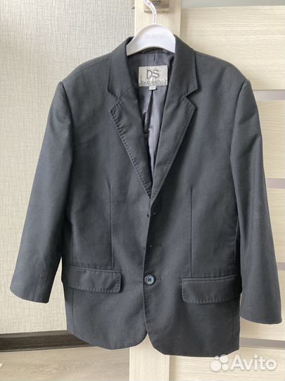 Пиджак школьный для мальчика 158