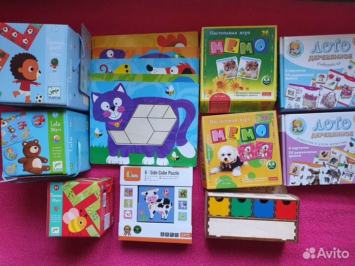 Детские настольные игры развивающие