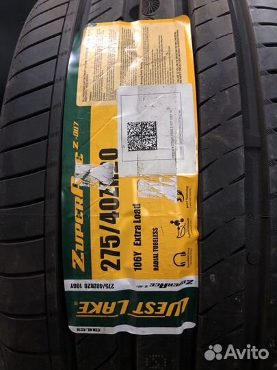 Westlake ZuperAce Z-007 245/45 R20 и 275/40 R20 103W