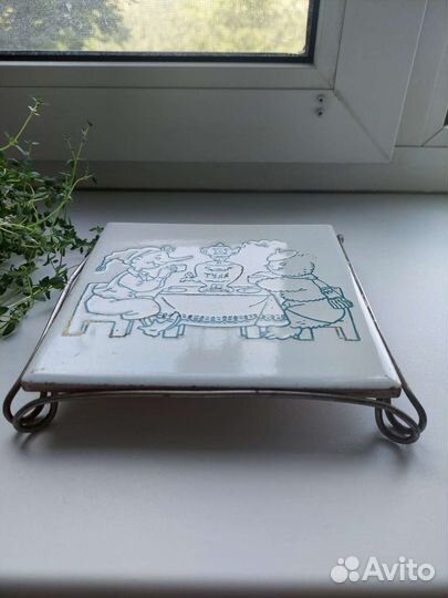 Подставка под горячее/утюг. Винтаж, ретро