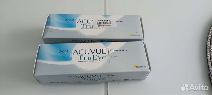 Линзы контактные acuvue trueye