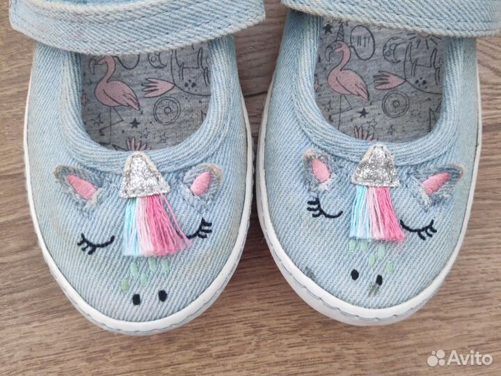 Текстильные туфли next 10