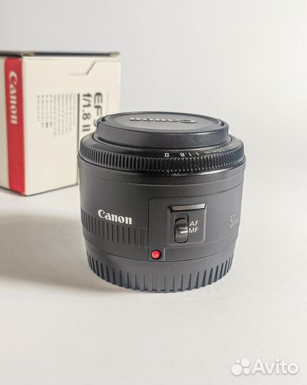 Объектив Canon EF 50mm f/1.8 II