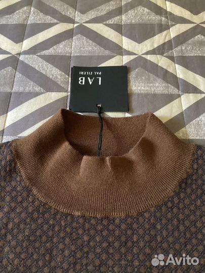 Pal Zileri 54 шикарный джемпер шерсть