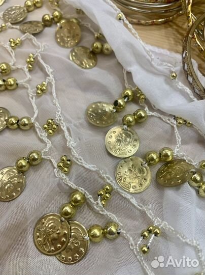 Пояс и браслеты для восточных танцев