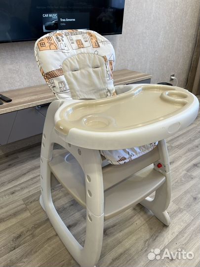 Стул для кормления 2 в 1 babyton city