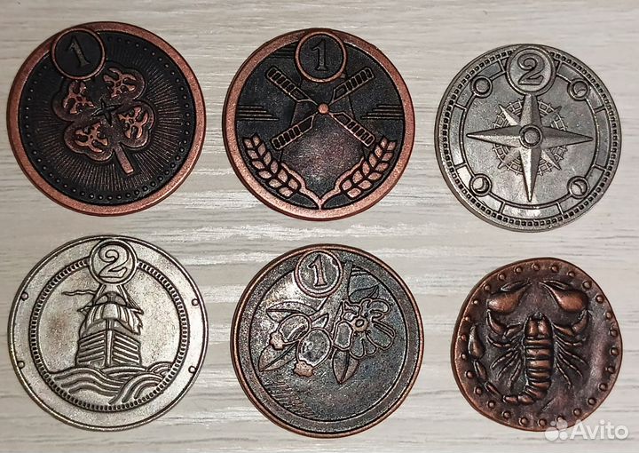Завры пятерочка, монетки