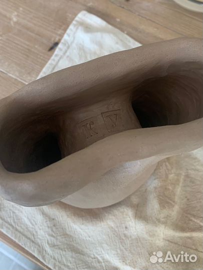 Ваза для сухоцветов (ручная работа)